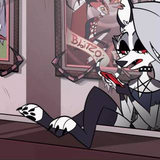 Loona Hazbin Hotel wallpaper