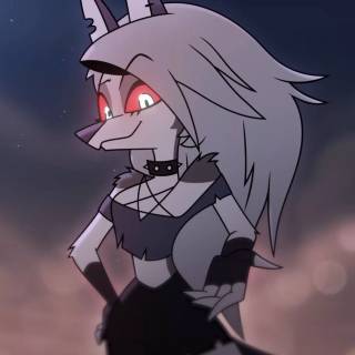 Loona Hazbin Hotel wallpaper