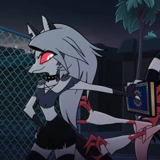 Loona Hazbin Hotel wallpaper