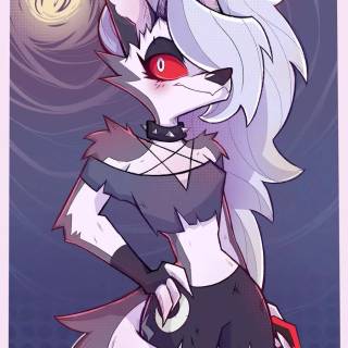 Loona Hazbin Hotel wallpaper