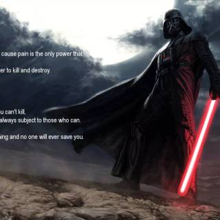 Darth Vader quotes wallpaper