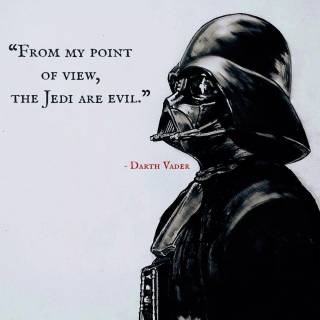 Darth Vader quotes wallpaper