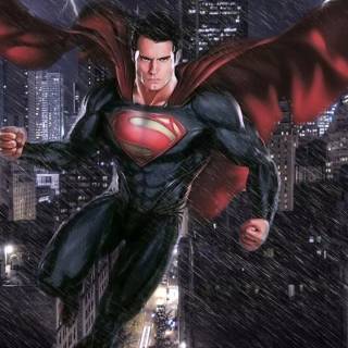 Superman The Man of Steel comics wallpaper