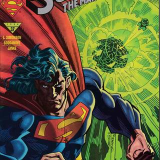 Superman The Man of Steel comics wallpaper