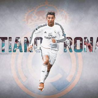 Ronaldo Real Madrid desktop wallpaper