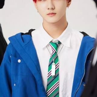 Jungwon red hair wallpaper