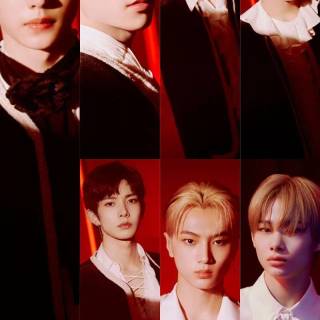 Jungwon red hair wallpaper