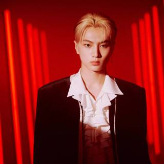 Jungwon red hair wallpaper