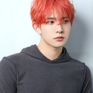 Jungwon red hair wallpaper