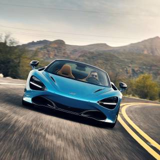 The McLaren 720S Spider wallpaper