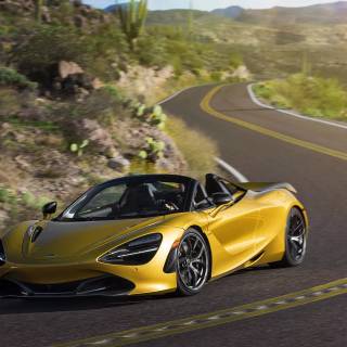 The McLaren 720S Spider wallpaper