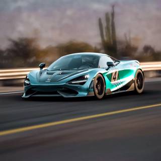 The McLaren 720S Spider wallpaper