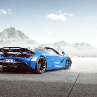 The McLaren 720S Spider wallpaper