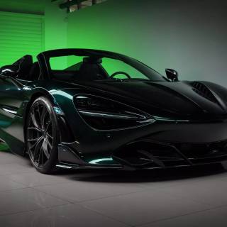 The McLaren 720S Spider wallpaper