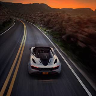 The McLaren 720S Spider wallpaper