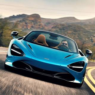 The McLaren 720S Spider wallpaper