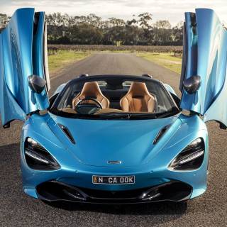 The McLaren 720S Spider wallpaper