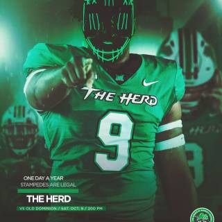 Marshall Thundering Herd wallpaper