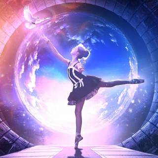 Preppy dance wallpaper