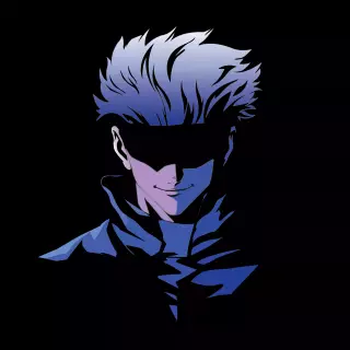 Gojo portrait wallpaper