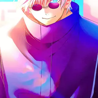 Gojo portrait wallpaper
