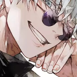 Gojo portrait wallpaper