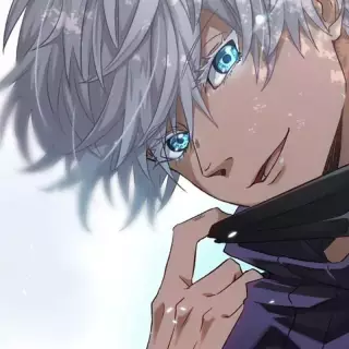 Gojo portrait wallpaper