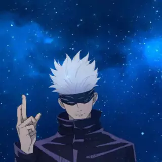 Gojo portrait wallpaper