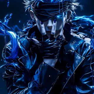 Gojo portrait wallpaper