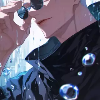 Gojo portrait wallpaper