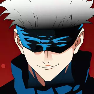 Gojo portrait wallpaper