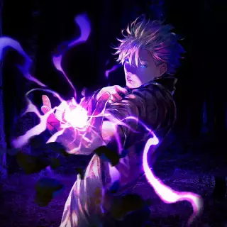 Gojo portrait wallpaper