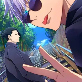 Gojo portrait wallpaper