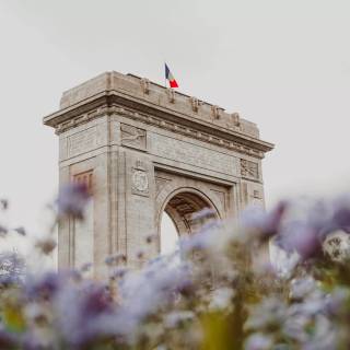 Paris spring 4k wallpaper
