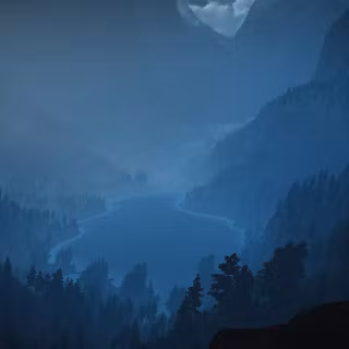 Minimal blue 4k wallpaper