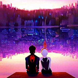 Miles and Gwen iPhone wallpaper