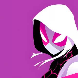 Purple minimalist desktop wallpaper