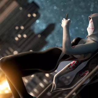 Miles and Gwen 4k wallpaper