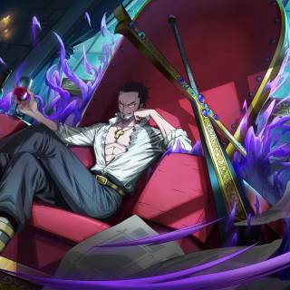 Mihawk 4k PC wallpaper