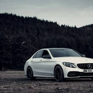 Mercedes C63 4k wallpaper