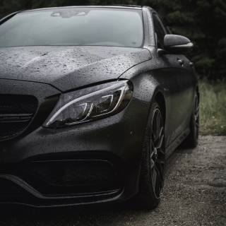 Mercedes C63 4k wallpaper