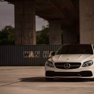 Mercedes C63 4k wallpaper
