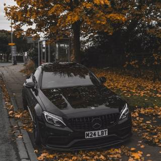 Mercedes C63 4k wallpaper