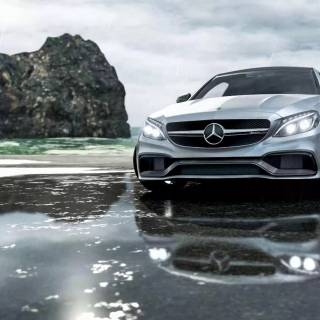 Mercedes C63 4k wallpaper