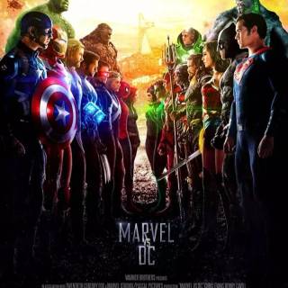 Marvel x DC wallpaper