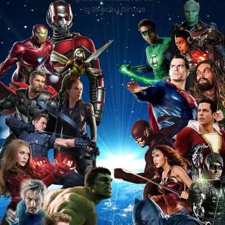 Marvel x DC wallpaper