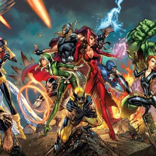 Marvel and DC 4k wallpaper