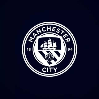 Manchester City logo 4k wallpaper