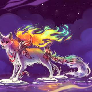 Kitsune 4k wallpaper