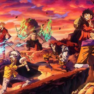 Kid Luffy 4k wallpaper